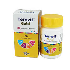Tab . Temvit Gold ( 30 Pcs ) Pot