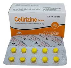 Tab. Cetirizine 10mg( 100 Pcs )