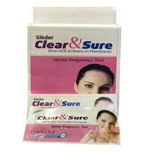 Clear & Sure  Pragnancy test kit ( 10 Pcs )