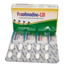 Tab.Fexofenadine 120 mg ( 50 Pcs )