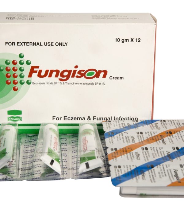 Cream  .  Fungison (12 pcs)