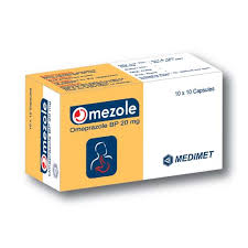 Cap .Omezole 20 mg ( 100 Pcs )