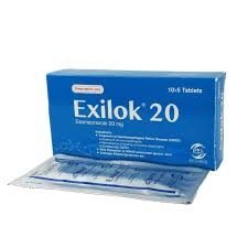 Tab ,Exilok  20 mg
