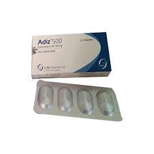 Tab .  Adiz 500 mg ( 12 Pcs )