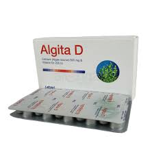 Tab . Algita D 500 mg+200 IU (50 Pcs)