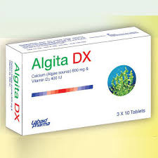 Tab . Algita DX 600mg+400 IU (30 Pcs )