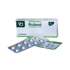 Tablet . Rubest  10 mg ( 30 pcs )
