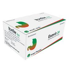 Capsule . Esovir 20 mg ( 100 pcs )