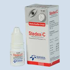 Eye Drops .Stedex-C 0.5%& 0.1%  ( 5 ml )