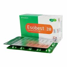 Cap . Esobest 20 mg  ( 60 Pcs )