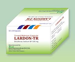 Capsule . Lardon TR 100mg  ( 100 Pcs )