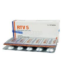 Tablet . RTV 5 mg ( 30 Pcs )