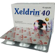 Cap . Xeldrin 40 mg ( 40 Pcs )