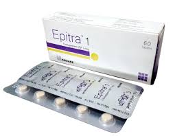 Tab . Epitra 1 mg  ( 60 Pcs )