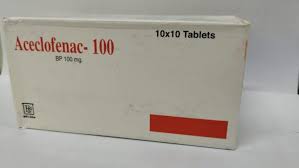 Tab . Aceclofenac ( belsen) 100mg( 100 Pcs )