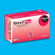 Tab . Pyrexil plus 500 mg+65 mg ( 100 Pcs )