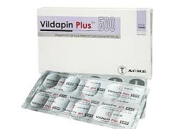 Tab . Vildapin Plus  500 mg ( 30 Pcs )