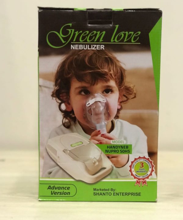 GREEN LOVE Nebulizer  Machine ( 1 Pcs )