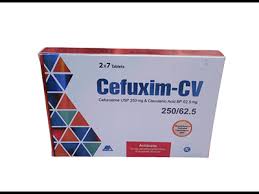 Tab . Cefuxim-CV 250 mg +62.5 mg ( 14 Pcs )