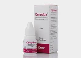 Eye Drops . Cerodex 0.3%+0.1%5 ml