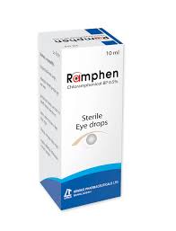 Eye Drops. Ramphen 0.50% ( 10 Pcs )