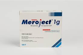 Injection . Meroject  IV 1 gm /Vial