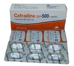 Cap . Cefradin DS 500 mg ( 24 Pcs )