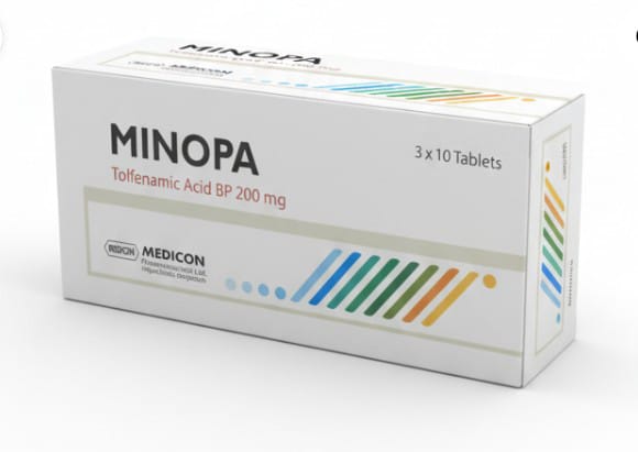 Tab . Minopa 200 mg (30 Pcs ) Medicon
