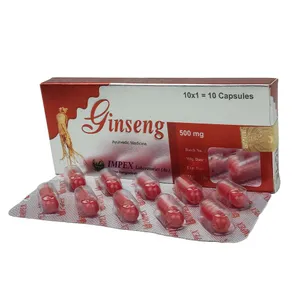 Cap . Ginseng 500mg ( 10 Pcs )