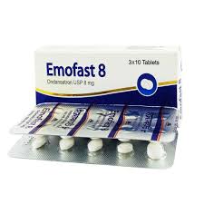 Tab . Emofast 8 mg ( 30 Pcs )