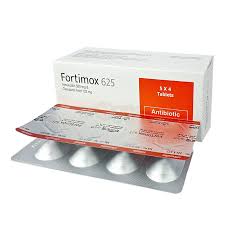 Tab . Fortimox  625 mg ( 20 Pcs )