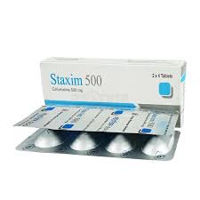 Tab . Staxim 500 mg ( 8 Pcs )